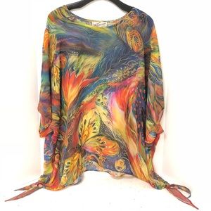 Sterling styles top with ties ~ Boutique